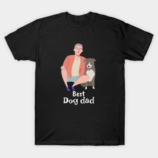 Best dog dad T-Shirt